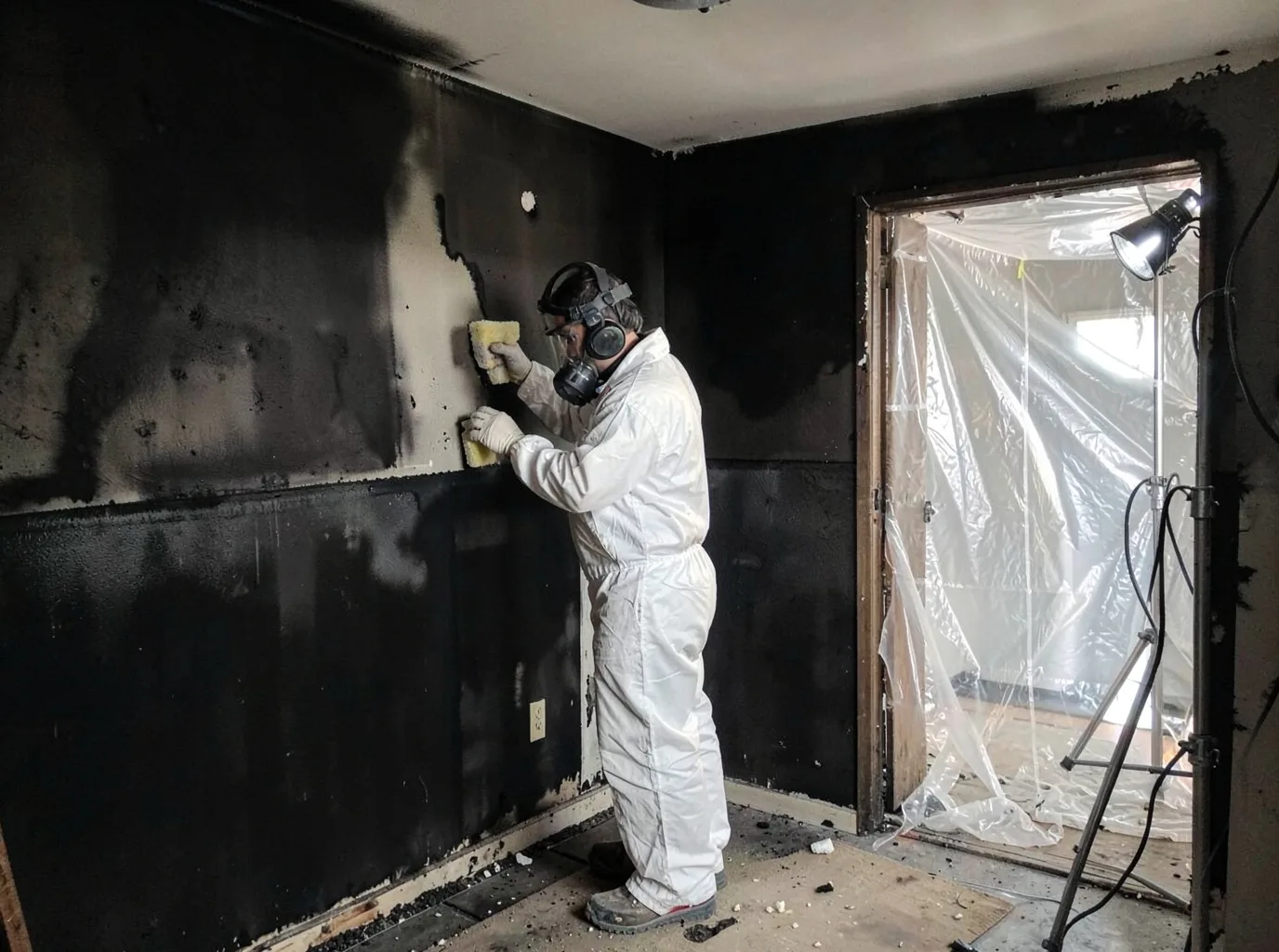 Fire Damage Restoration company in Thurston, NE